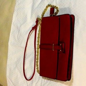Coach clutch with crossbody strap
